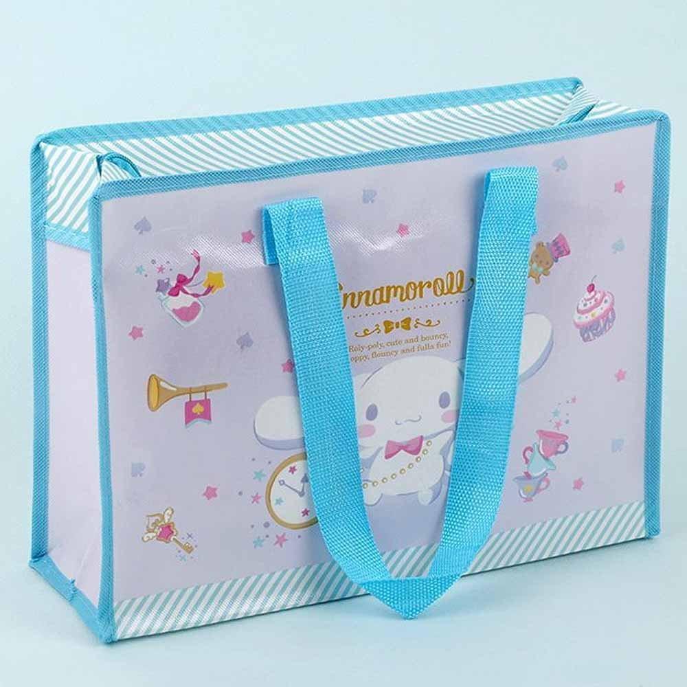 Sanrio Cinnamoroll Happy Time 14" Tarpaulin Bag