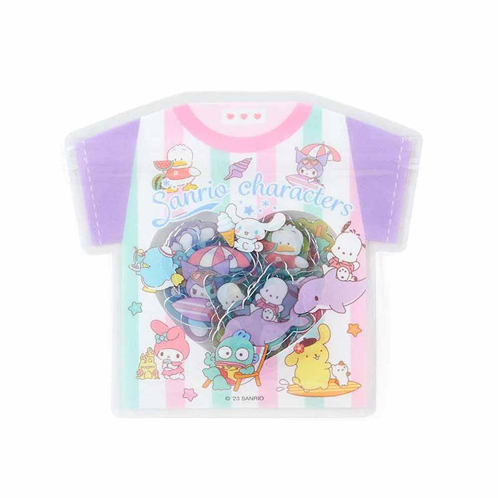 Sanrio Characters Summer Shirts Flake Sticker