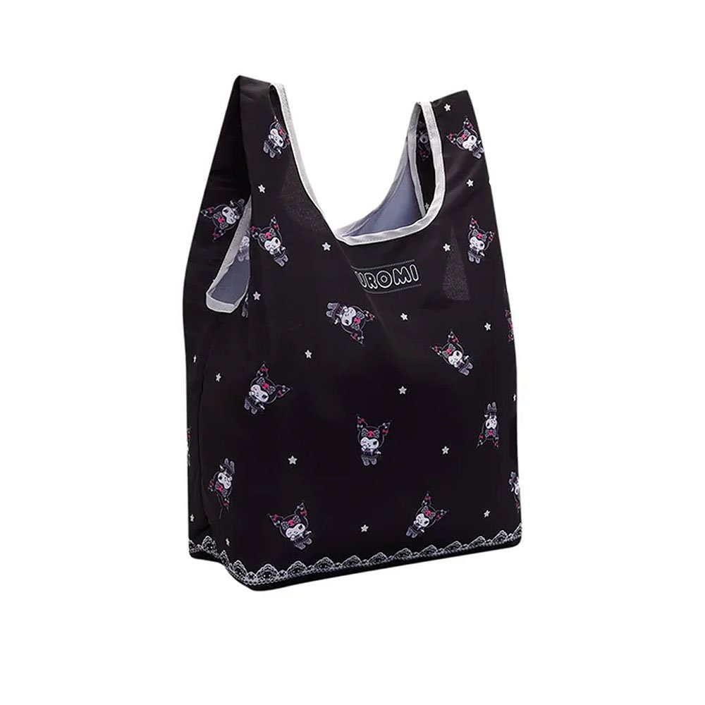 Sanrio Kuromi Black Eco Bag Pouch :Dainty Doll