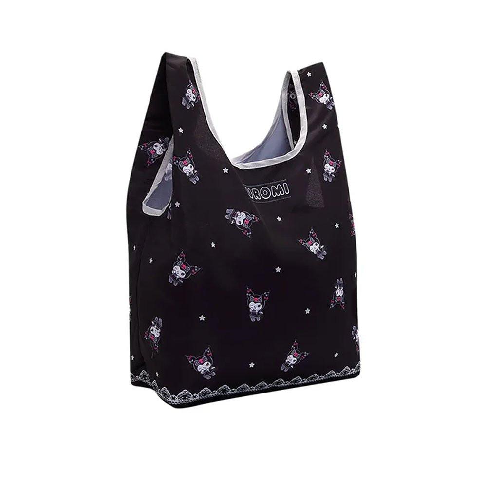 Sanrio Kuromi Black Eco Bag Pouch :Dainty Doll