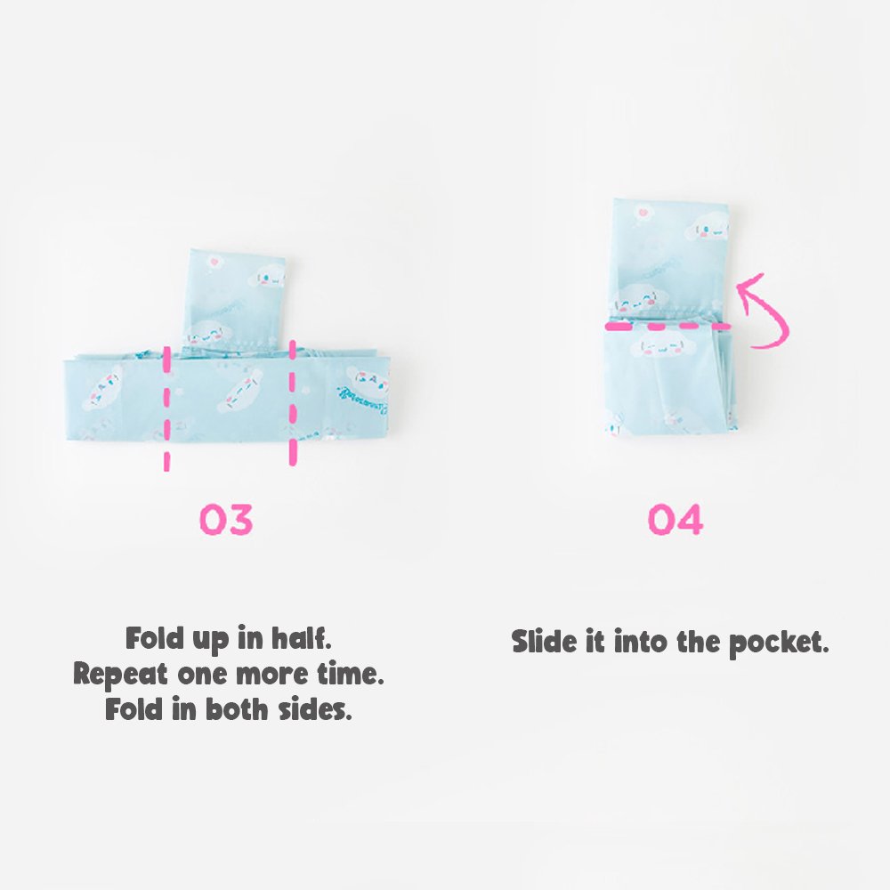 Sanrio Characters Pocket Shopper Bag