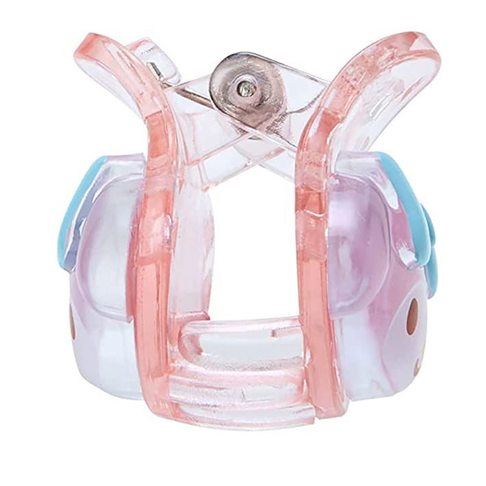 Sanrio Characters Clear Claw Hair Clip Set