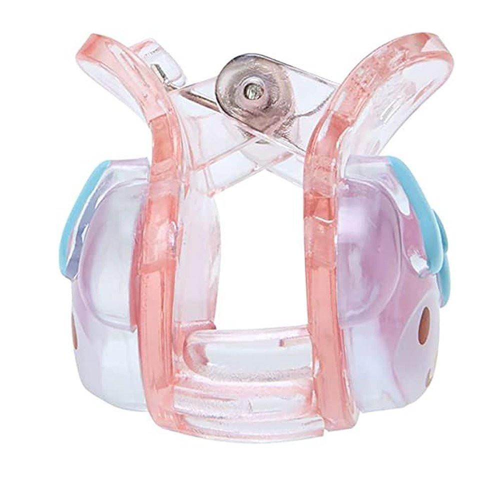 Sanrio Characters Clear Claw Hair Clip Set