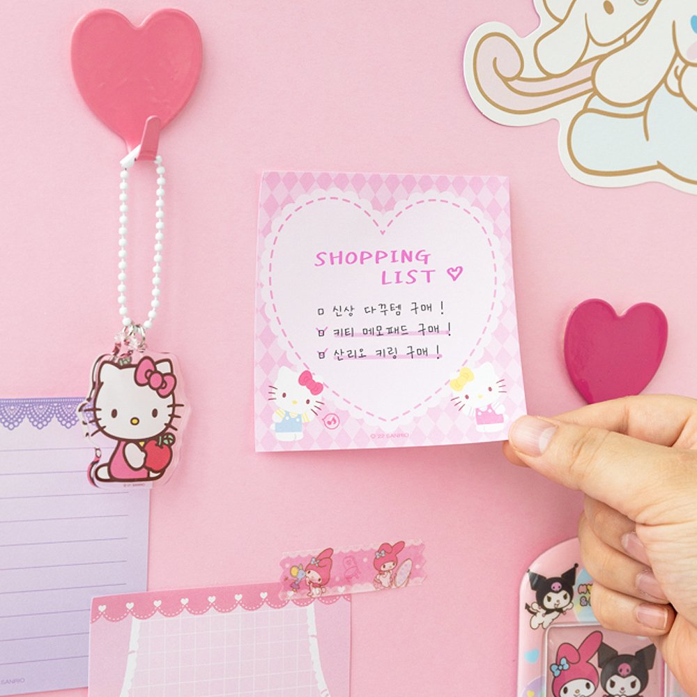 Sanrio Characters Cover Memo Pad