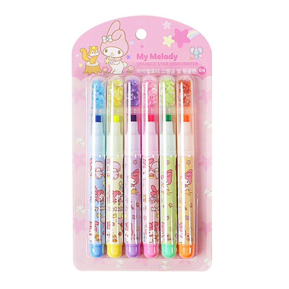 Sanrio Characters Spangle Star Highlighter Set