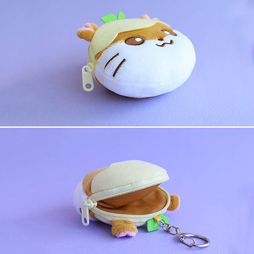 Corocorokuririn Clip-On Coin Pouch Plush