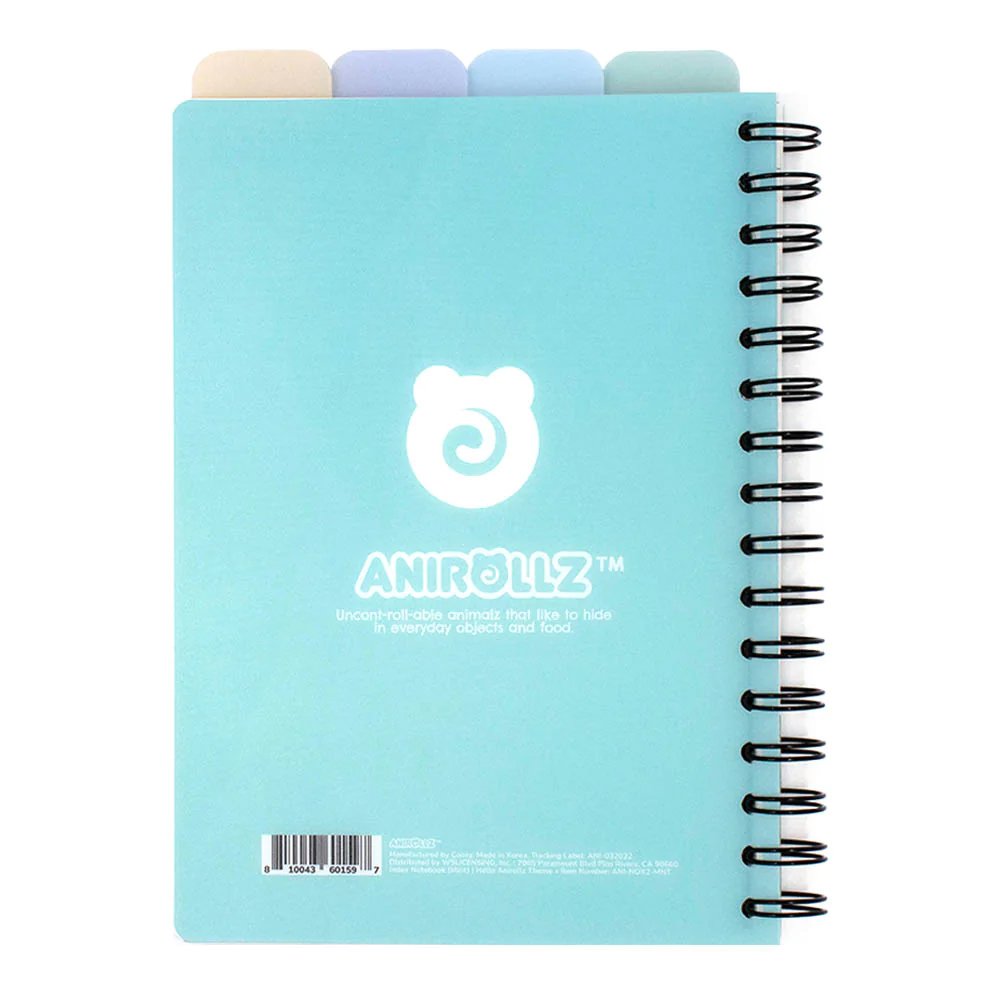 Anirollz Detachable Index Notebook