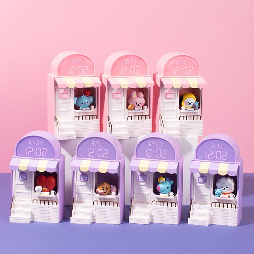 BT21 Little Buddy LED Digital Clock : Cafe