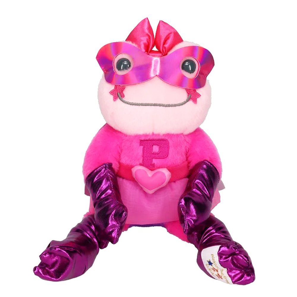 Pickles The Super Hero Frog Bean Doll 11"Plush
