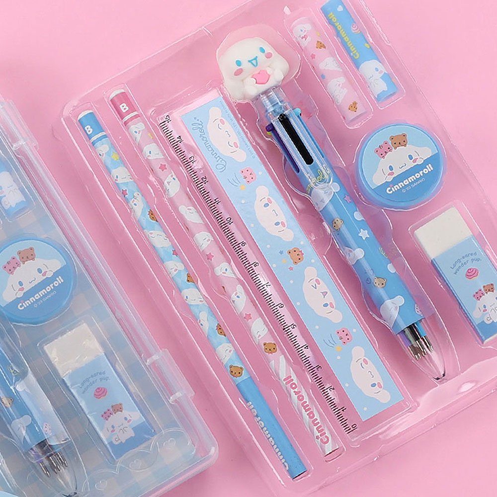 Sanrio Cinnamoroll Case Stationery Set