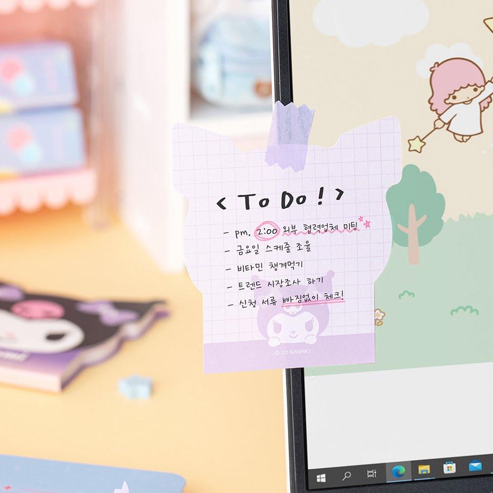 Sanrio Characters Non-Sticky Memo Pad : Cutie