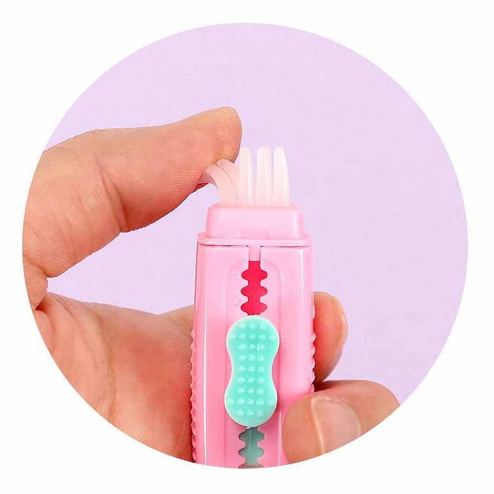 Sleeping Dog Figure Slide Eraser