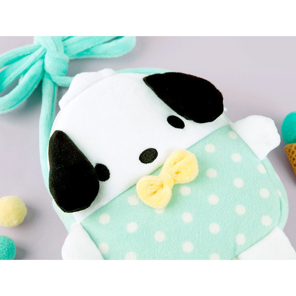 Sanrio Pochacco Plush Crossbody Bag