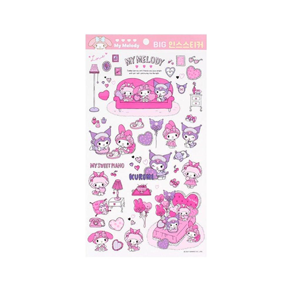 My Melody Big Deco Stickers