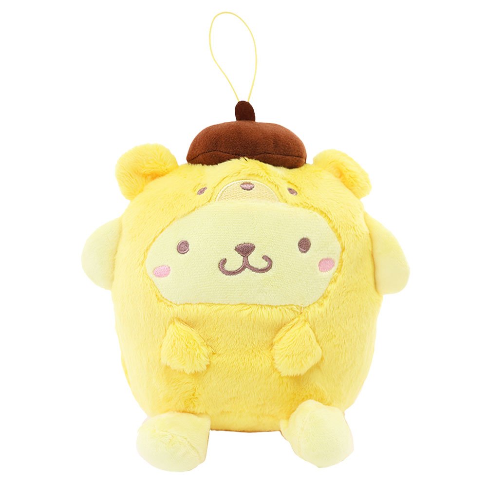 Pompompurin Animal Costume Plush Keychain