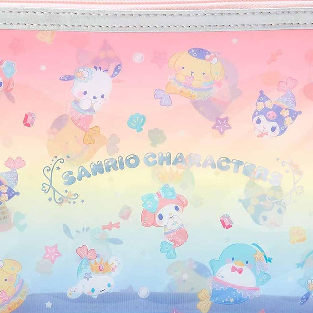 Sanrio Characters Mermaid Flat Pouch