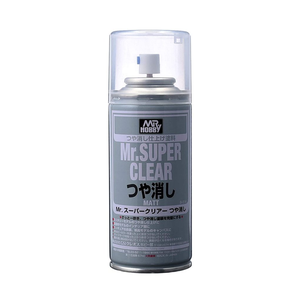 Mr. Super 170ml Clear Matt Spray