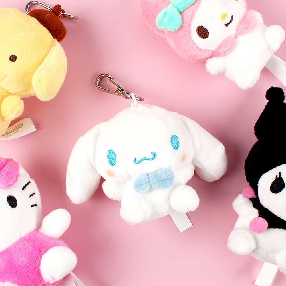 Sanrio Characters Mini Plush Keychain