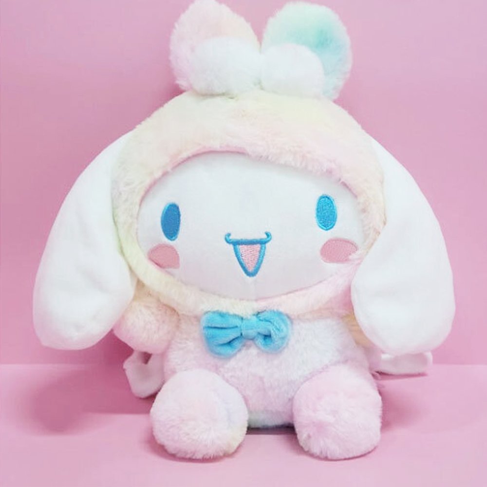 Sanrio Characters Rainbow Plush Backpack