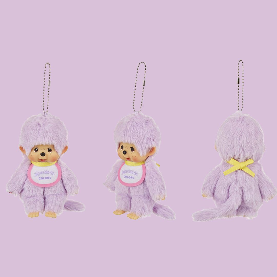 Monchhichi Colorful Plush Keychain