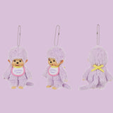 Monchhichi Colorful Plush Keychain