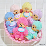 Monchhichi Colorful Plush Keychain