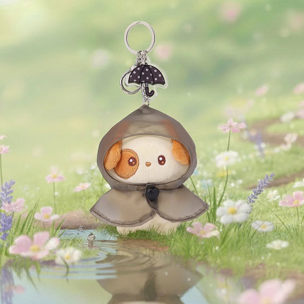 Anirollz Miniz Raincoat Plush Charm Keychain Blind Box – Hello