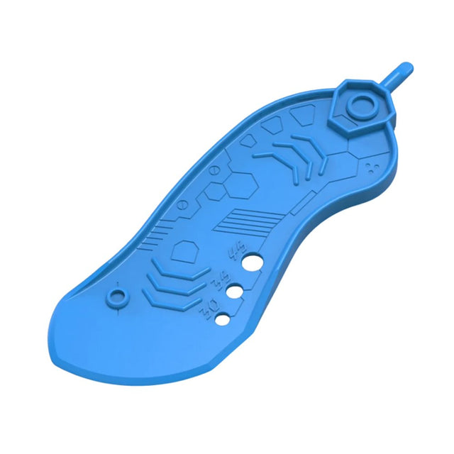 Bandai Spirits Official Parts Separator tool in bright blue plastic resin, this tool allows you to pry apart joined pieces with precision, ensuring your build remains pristine even when you need to make a correction.