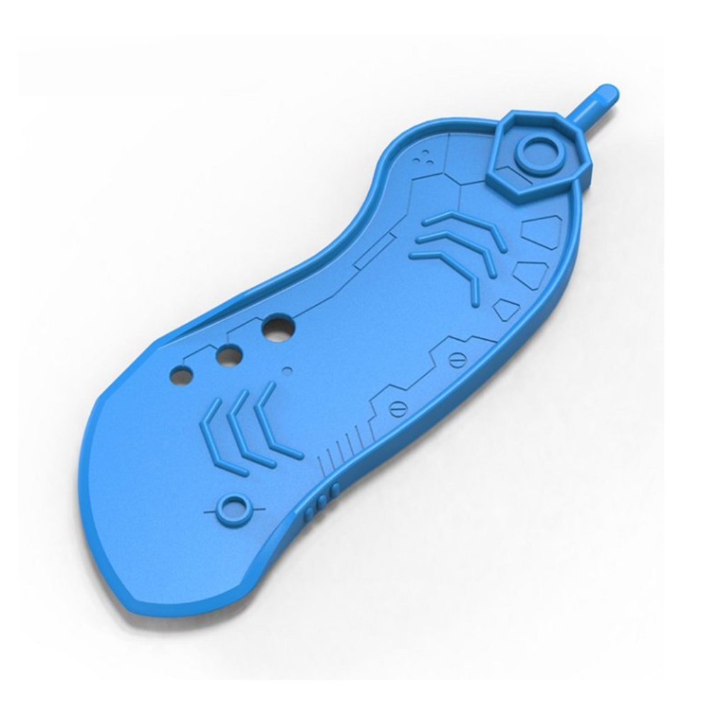 Bandai Spirits Official Parts Separator tool in bright blue plastic resin, this tool allows you to pry apart joined pieces with precision, ensuring your build remains pristine even when you need to make a correction.