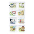 Full collection of Chiikawa Acrylic Stand Blind Bag featuring 8 scenes with Chiikawa, Hachiware, Usagi, Kuri-Manju, Momonga, Shisa, and Rakko