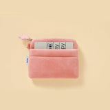 Official Chiikawa Mini Pouch and Coin Purse featuring Chiikawa's Crying Face Embroidery; an Emotional Support Kawaii Small Bag for Adult Mental Wellness, Workplace Healing, and Desk Organization.