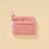 Official Chiikawa Mini Pouch and Coin Purse featuring Chiikawa's Crying Face Embroidery; an Emotional Support Kawaii Small Bag for Adult Mental Wellness, Workplace Healing, and Desk Organization.
Perfect used as sanitary pouch, makeup/cosmetic pouch, AirPods , or coin .One exterior card for insert ID card or credit card!