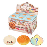 Find the Fried Dumpling Squishy Toy Blind Box featuring cute kawaii dumpling-shaped squishy stress toys