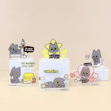 New collectible 6 designs of the Hakongee Acrylic Stand Surprise Box, featuring a layered acrylic design for added depth and dimension, making each stand pop when displayed