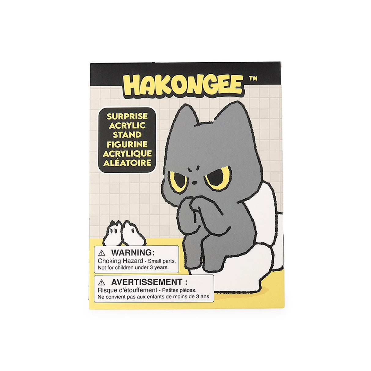 New collectible 6 designs of the Hakongee Acrylic Stand Surprise Box, featuring a layered acrylic design for added depth and dimension, making each stand pop when displayed