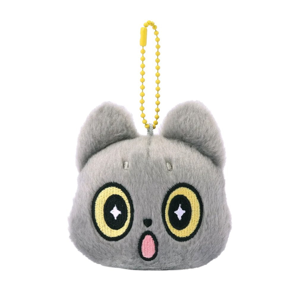 Hakongee Mood Swing Plush Keychain Blind Box features Hakongee's mood swings—six different expressions to discover and collect, from wide-eyed surprise to full-on grumpy side-eye
