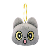 Hakongee Mood Swing Plush Keychain Blind Box features Hakongee's mood swings—six different expressions to discover and collect, from wide-eyed surprise to full-on grumpy side-eye