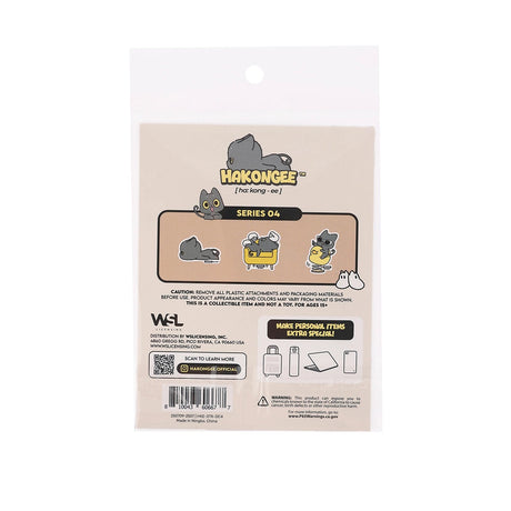 3 pieces of waterproof Hakongee vinyl decor sticker set