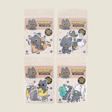 3 pieces of waterproof Hakongee vinyl decor sticker set