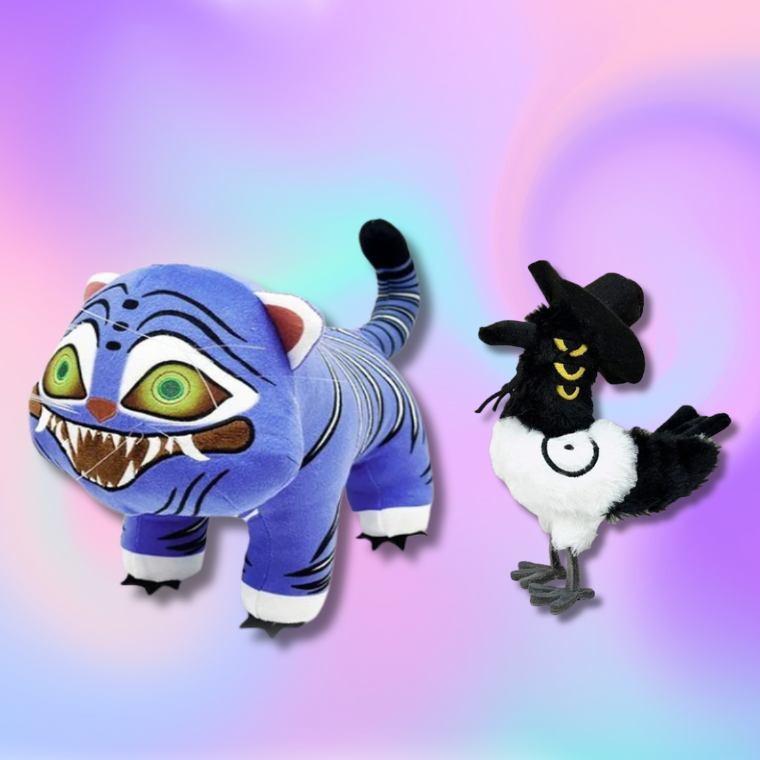 K-Pop Demon Hunters Derpy and Sussie Plush
