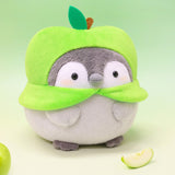 Penguin Plush 6 Inch: Koupen Chan Penguin Plush 6 inch in an official apple costume. Made from soft Polyester Fiber for a squishy feel.