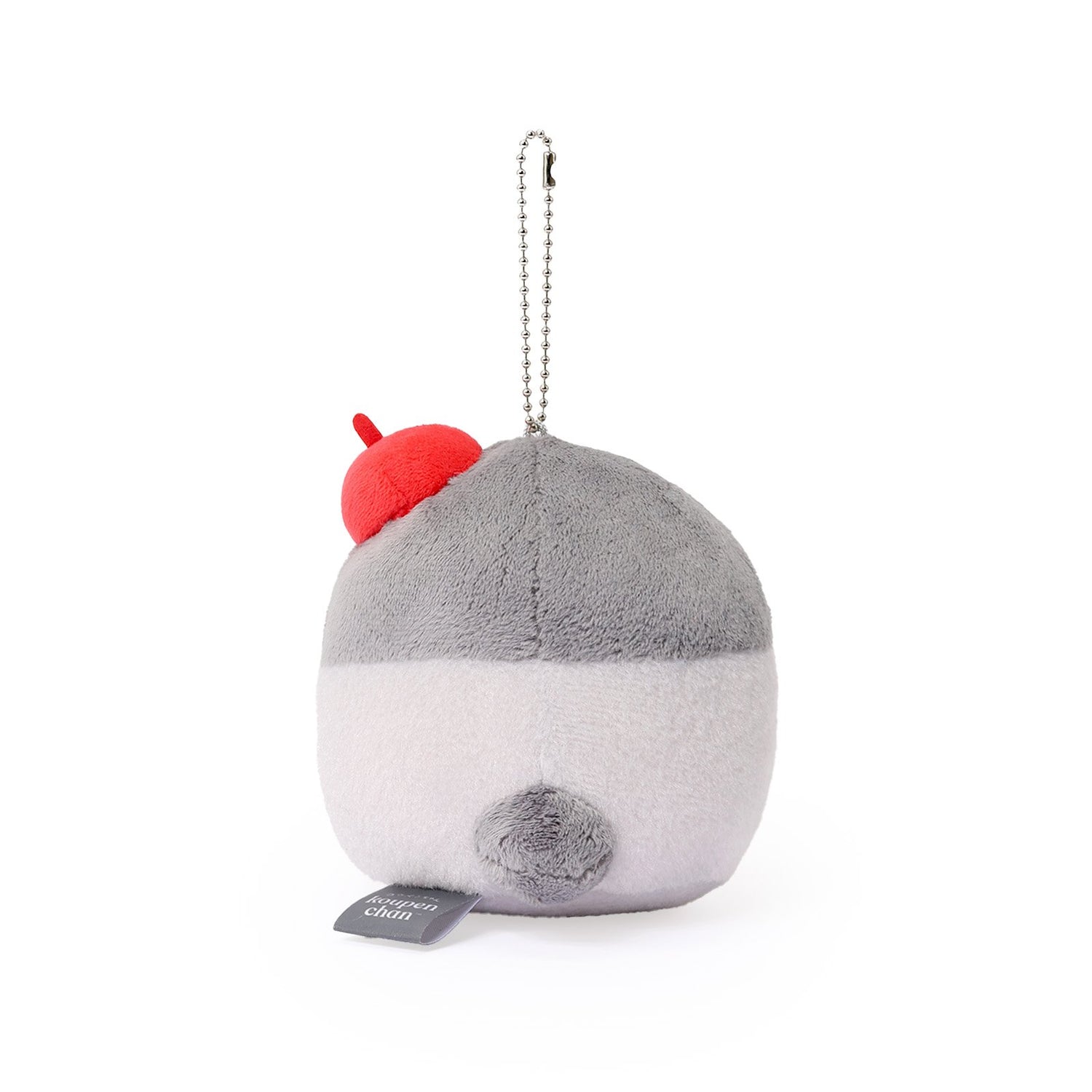 Official Licensed, Koupen Chan Croissant plush keychain 4 inches winking penguin wearing red beret holding golden croissant with ball chain kawaii French bakery charm