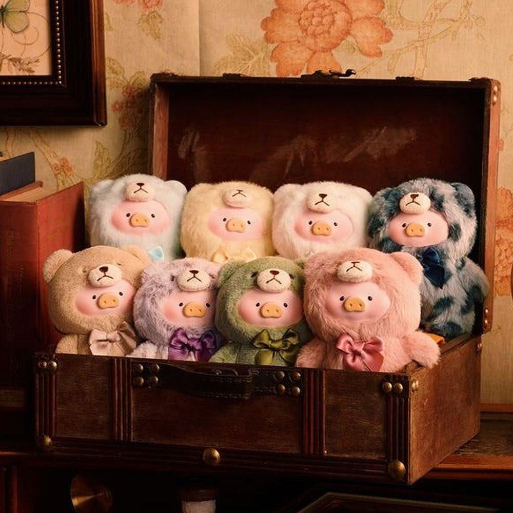 LuLu The Piggy Vintage Teddy Plush Blind Box Keychain – Hello