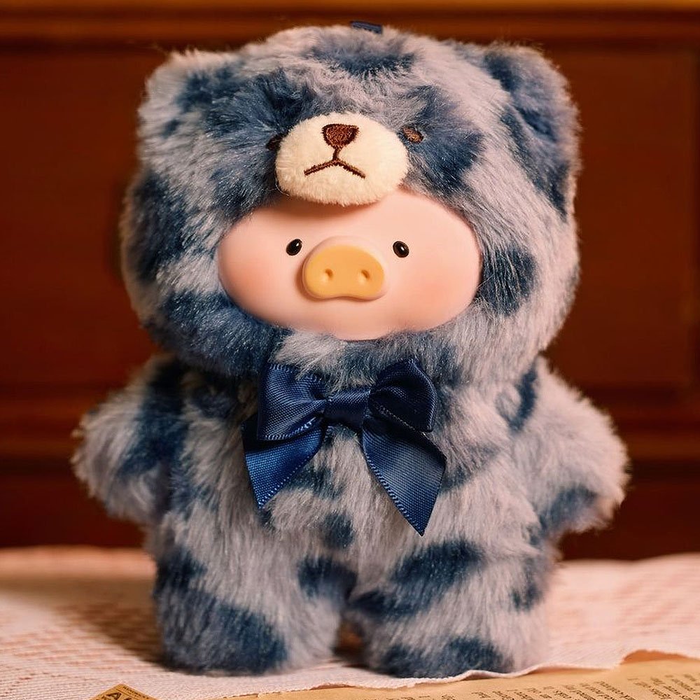 LuLu The Piggy Vintage Teddy Plush Blind Box Keychain