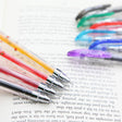 An officially licensed Miffy blue gel pen featuring, a clear barrel with Miffy graphics and a fine 0.5mm tip.