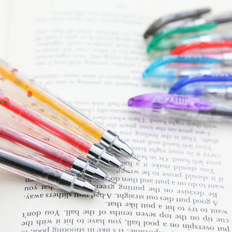 An officially licensed Miffy blue gel pen featuring, a clear barrel with Miffy graphics and a fine 0.5mm tip.