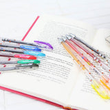 An officially licensed Miffy blue gel pen featuring, a clear barrel with Miffy graphics and a fine 0.5mm tip.