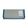 An officially licensed Miffy magnetic pencil case in beige and grey, featuring a colorful embroidered patch of Miffy characters on the front cover.