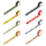 Official license Miffy washi tape featuring colorful fruit and miffy graphic . This washi tape is great for decorate diary, journal, notebook, binder, letter, card, planner, or gift wrapping. Perfect for goody bag or birthday favor !