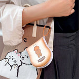 Officially licensed Miffy memo pads shaped like slices of toast. The pads feature a soft tan cover with character illustrations and include orange ball chains.